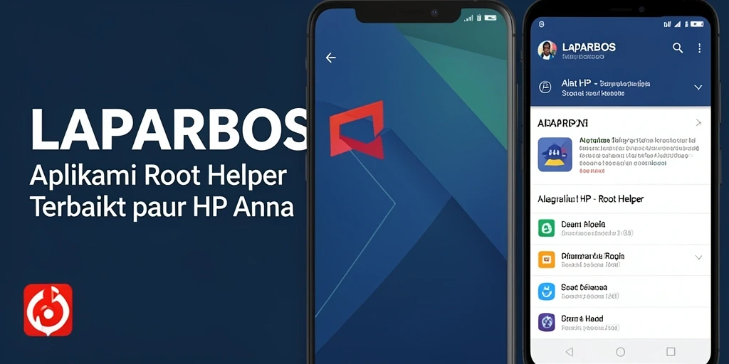 Antarmuka LAPARBOS yang sederhana dan fungsional untuk mengelola akses root.
